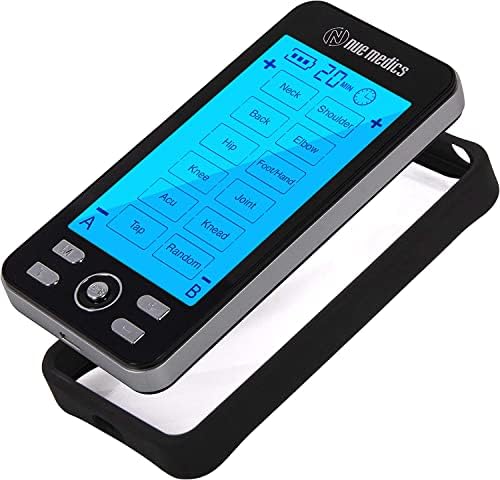 NueMedics Tens Unit Machine Pulse Massager for Pain Relief, 24 Massage Modes, Rechargeable Muscle Stimulator Device with 10 Pads - Image 6
