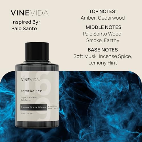 VINEVIDA [4 Oz] Inspired by: Palo Santo; Diffuser Oil Refill | Premium Scent Diffuser Oil for Home - Image 2
