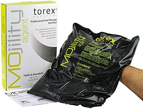 Torex Professional Cold Therapy Flat Pack - Black - Standard Size - 10" x 13" by Torex