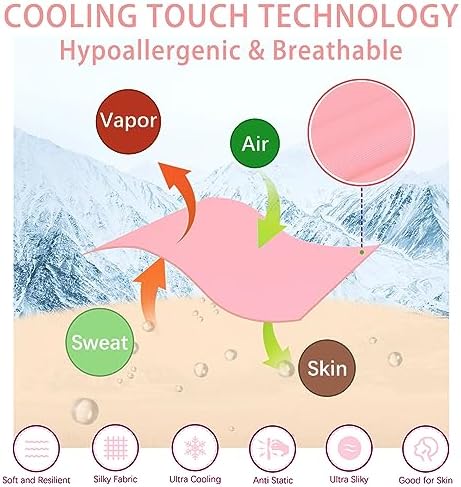 Cervical Memory Foam Pillow: Neck Pillows for Pain Relief Sleeping - Ergonomic Pillow for Neck and Shoulder Pain | Contour Support Bed Pillow for Side Back Stomach Sleepers (Pink) - Image 5