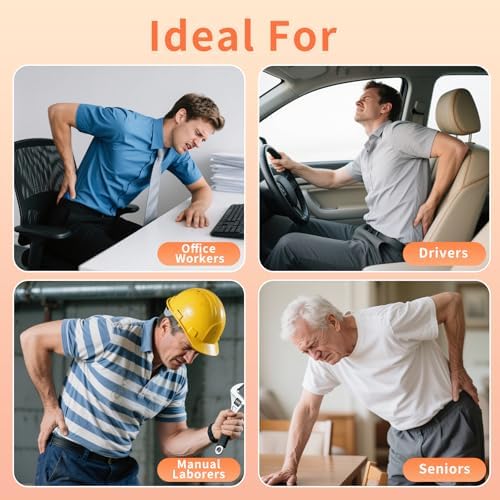 Upgraded Red Light Therapy for Body - 660nm & 850nm LED with Timer, Red Light Belt for Muscle Pain Relief on Back, Shoulder, Waist - Wearable Infrared - Image 3