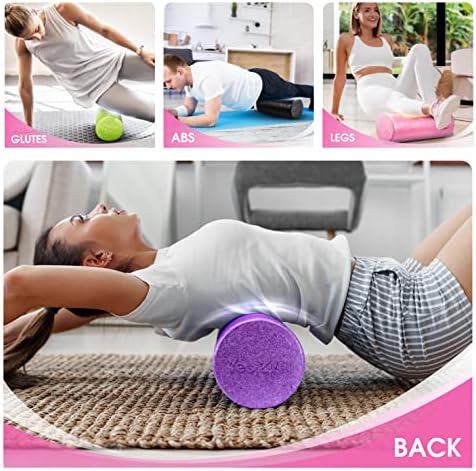 Yes4All Foam Roller, EPP High-Density Material, High Firmness Level, Back Roller for Athlete & Professional, Suitable for Full Body Massage, Yoga & Pilates, Fuchsia Rose, 36 Inch - Image 5