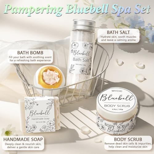 Spa Gifts Baskets for Women Bath Set Birthday Gifts for Women Self Care Kit - Image 5