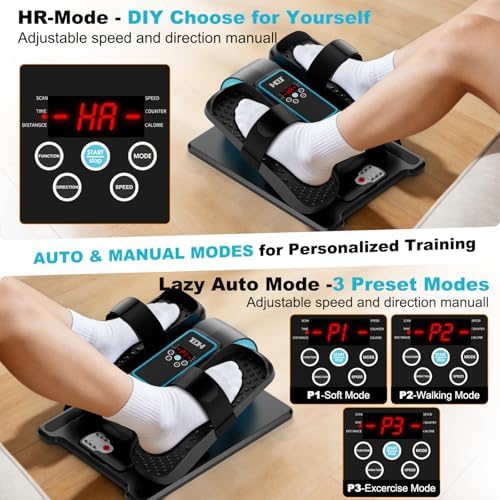 TDH Under Desk Elliptical Machine Leg Exerciser Electric - Image 5