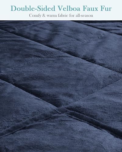 Topblan Weighted Blanket Queen Size 15lbs, 60 x 80 for Adults - Image 2