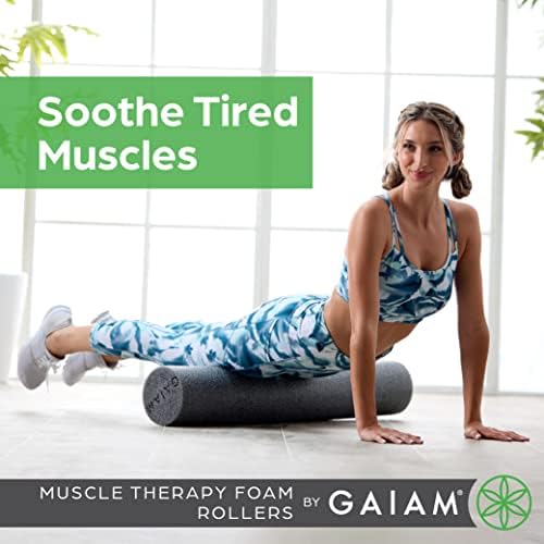 Gaiam Restore Foam Roller, Muscle Recovery, 36" Long - Image 2
