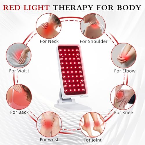 Red Light Therapy Lamp, Handheld 660nm 850nm Infrared Light Device - Image 6