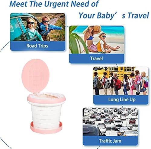 SunnySmile,Travel Potty,Car Potty for Toddler,Portable Toilet for Kids - Image 3