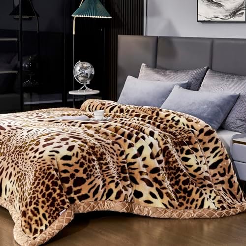 LGYKUMEG 6.6Lb Korean Mink Blanket Full Size 71×87 inch,2 Ply Mink Blanket for Sofas and Beds on Cold Nights (180×220cm3kg). - Image 2