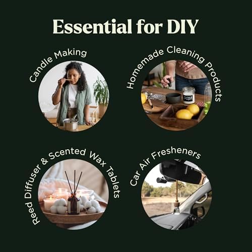 Essential Oils Set - 16 Pcs Premium Grade Home Essentials Oils - for Diffusers, Fragrance, Scents for Candle Making - Natural Aromatherapy Oils for Cars & Home Products, Room Sprays - Image 4