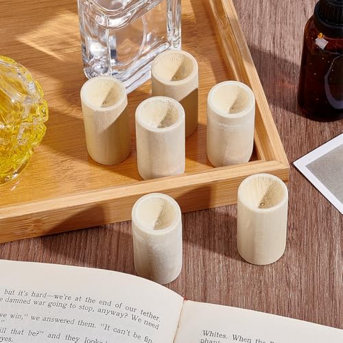 PH PandaHall 6pcs Wooden Essential Oil Diffuser, Small Fragrance DIffusers - Image 4
