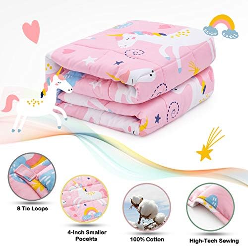 Sivio Cotton Weighted Blanket for Sleeping, 36"x48" 5 lbs - Image 4