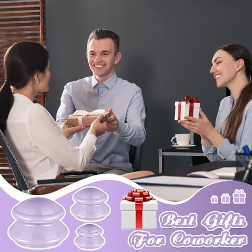 TrelaCo 6 Pcs Silicone Cupping Kit for Massage Therapy,Lavender - Image 5