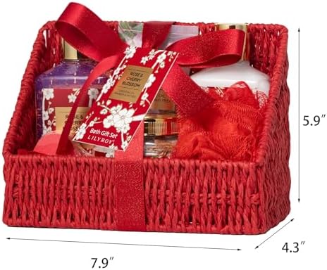 Spa Gifts for Mom, Birthday Gifts - 9 Pcs Bath Spa Gift Baskets for Women - Image 7