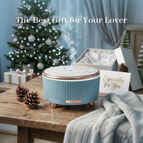 500ml Essential Oil Diffuser, Ultrasonic Aromatherapy Humidifier - Image 2