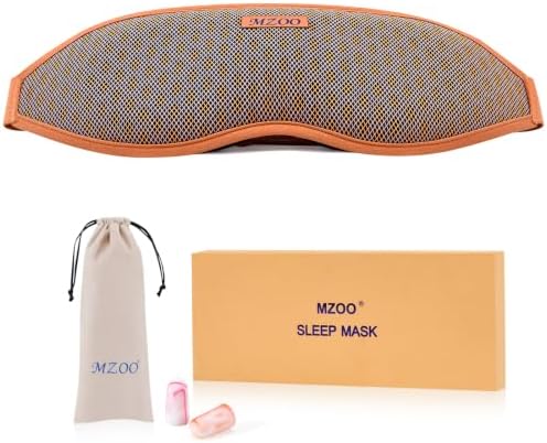 MZOO Pro Breathable Blackout Sleep Mask, Gift for Women Men by MZOO