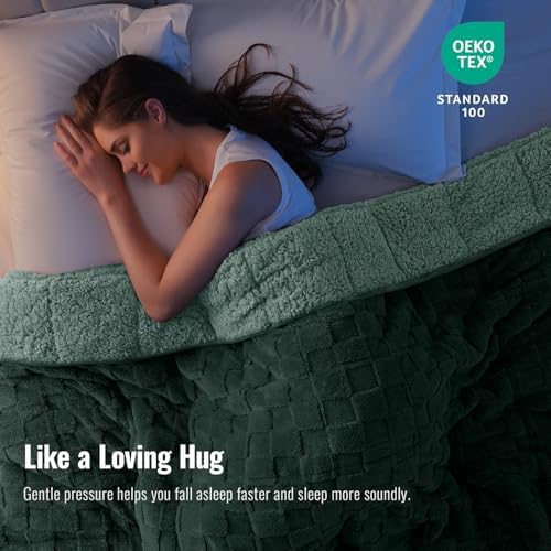 Uttermara Weighted Blankets for Adults Queen Size, 15lbs 60x80 inches - Image 3