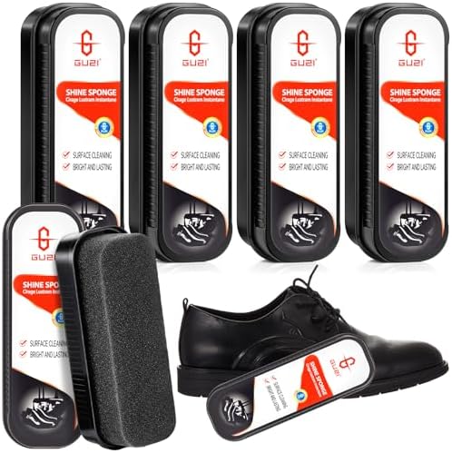 Loopeer 6 Pcs Shoe Shine Sponge by Loopeer