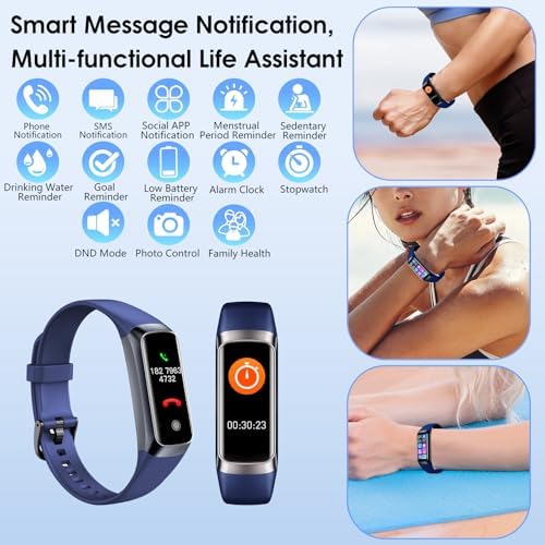 Fitness Tracker – Heart Rate Blood Oxygen Blood Pressure Temp Sleep Calorie - Image 5