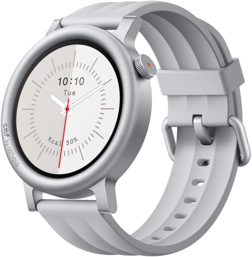 CMF BY Nothing Watch 3 Pro Smart Watch for Men Women, Bluetooth Call AI Energy Score, 1.43” Heart Rate Tracking, Sleep Monitor, GPS & 130 Sport Modes, Fitness Tracker for Android iOS, IP68 Light Grey - Image 4