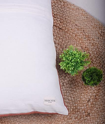 Trade Star 100% Cotton Throw Pillow Cover Farmhouse Lumbar Cushion Cover Tribal Pillow Shams Mudcloth Ethnic for Bedroom (Rust Phoenix 14X22 INCHES) - Image 5