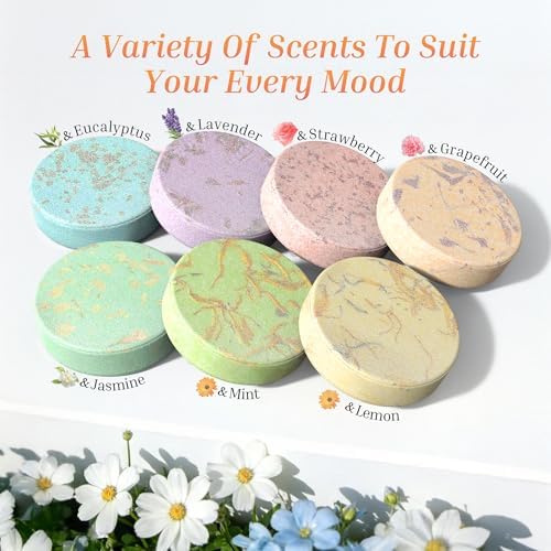 Shower Steamers Aromatherapy Gifts for Women, Relief 8 Pack - Image 2