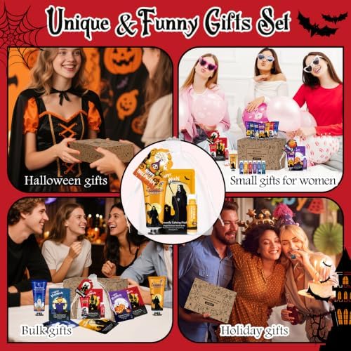 60 Pack Bulk Halloween Facial Mask, Hand Cream & Lip Balm, Halloween Gifts - Image 6