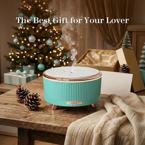 500ml Essential Oil Diffuser, Ultrasonic Aromatherapy Humidifier - Image 3