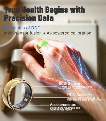 AI Smart Ring for Women Men, Health Ring with AI Health Analysis - Image 3