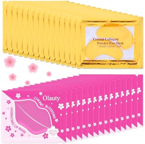 30 Pairs Lip Masks & Eye Masks, Bachelorette Party Favors, Bulk Gifts by Miniling