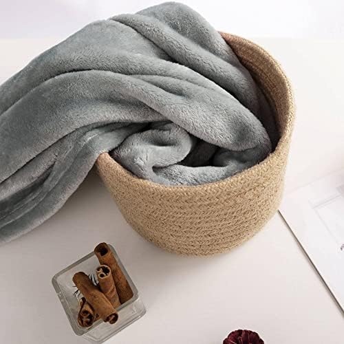 NANPIPER Baby Blankets, Super Soft Fleece Fuzzy Blanket for Toddler, Luxury Cozy Lightweight Microfiber Plush Blanket-Throw Size 30"x40",Grey - Image 5