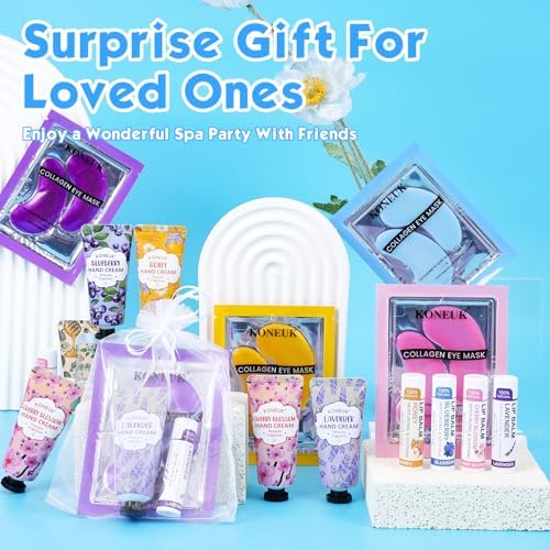 120 Pcs Spa Party Favors of Eye Masks, Bulk Hand Creams and Lip Balms Bulk - Image 7