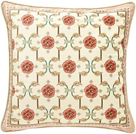 patdrea Designer Vintage Velvet Throw Pillow Cover,18"x18"-Kulom B by patdrea