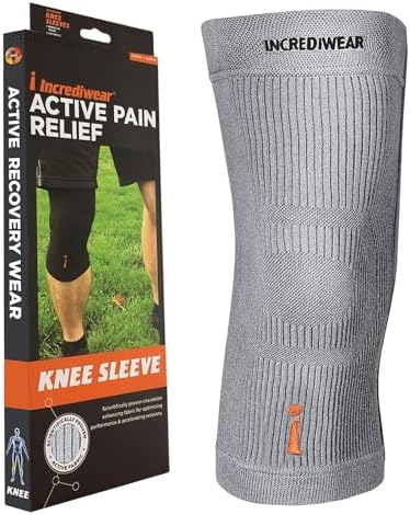 Incrediwear Knee Sleeve – Knee Braces for Knee Pain, Joint Pain Relief, Swelling, Inflammation Relief, and Circulation, Knee Support for Women and Men by Incrediwear