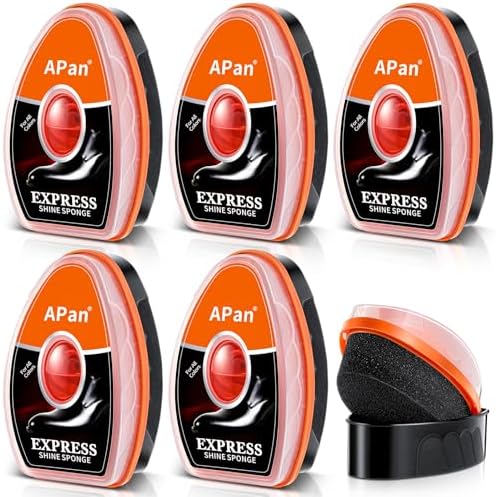 Loopeer 6 Pcs Shoe Shine Sponge by Loopeer