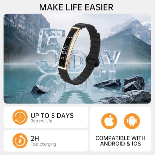 Smart Bracelet for Women Men Fitness Health Tracker with Heart Rate Sleep - Image 6