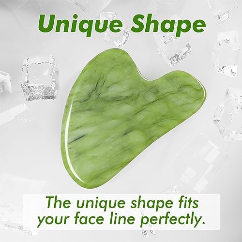 Gua Sha & Ice Roller for Face, Small Gifts, Facial Tools for Puffiness and Redness Reducing Skin Care Routine, Self Care Massage Gift for Women Men - Image 6