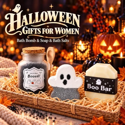 Boo Basket Stuffers for Women, Halloween Spooky Gifts for Teens Girls - Image 6