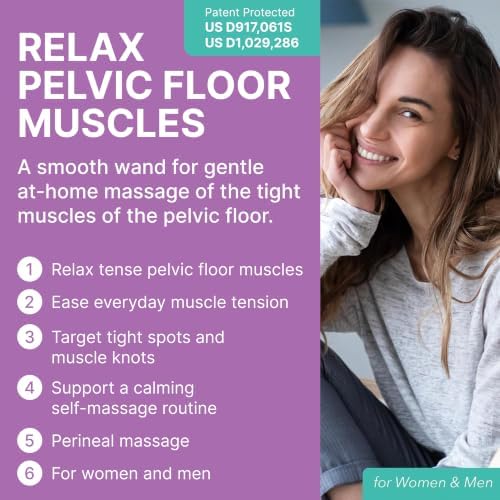Intimate Rose Non-Vibrating Pelvic Wand, Pelvic Floor Muscle Massager - Image 2