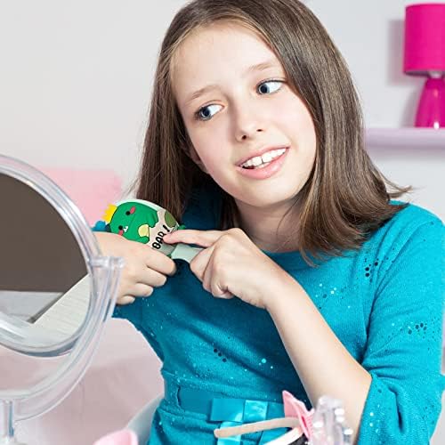 Toddler Hair Brush for Baby, Dinosaur Air Cushion Brush - Green - Image 5