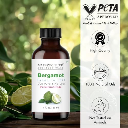 Majestic Pure Bergamot Essential Oil for Diffuser - 1 fl oz - Image 4