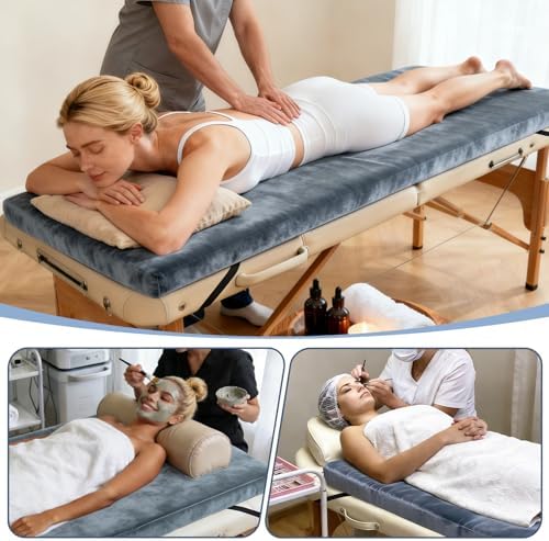 Noverlife 3" Memory Foam Massage Bed Mattress Topper with Removable Cover - Image 7