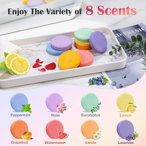 Qivatex Shower Steamers Aromatherapy, Birthday Gifts for Women, Teen Girls - Image 5