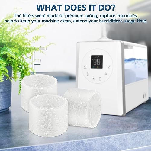 16-Pack Top Fill Humidifier Filters for LEVOIT Classic160,Dual150,LV600S - Image 7