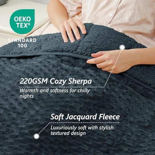 Mr. Sandman Weighted Blankets for Adults, Queen Size 60 x 80 Inches, 15lbs - Image 2