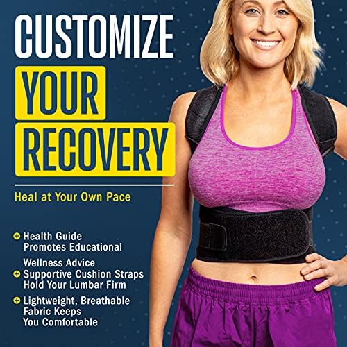 FlexGuard Posture Corrector for Women and Men - Back Brace for Posture, Adjustable Back Support Straightener Shoulder Posture Support for Pain Relief, Body Correction, Medium - Image 3