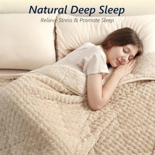 Mr. Sandman Weighted Blankets for Adults, Queen Size 80 x 87 Inches, 15lbs - Image 3