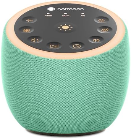 Hotmoon Sound Machine for Sleep, Cocoon 2, 40 Sounds, Dual-Speaker, Plug in by Hotmoon