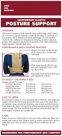 OTC Posture Support, Correct Shoulder Slump Poor Body Position, Large - Image 5