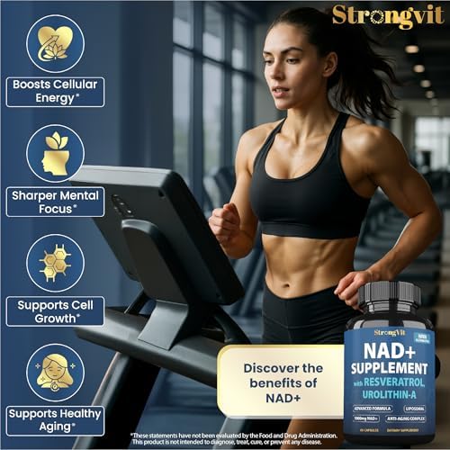 NAD Resveratrol Supplement for Women & Men. Support Cellular Health, Energy - Image 5